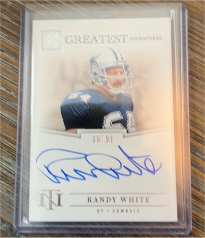 2017 Panini National Treasures #34 Randy White — front