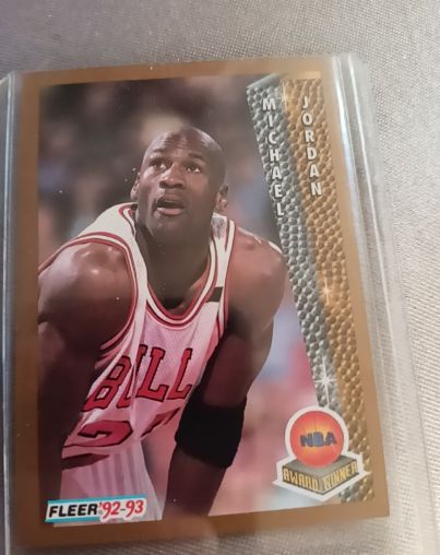 1992-93 Fleer #246 Michael Jordan — front