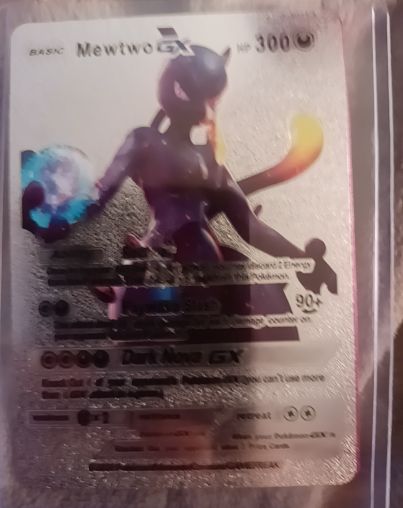 2020 Pokémon Mewtwo GX Dark Nova — front