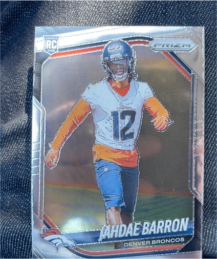 2025 Panini Prizm #350 Jahdae Barron — front