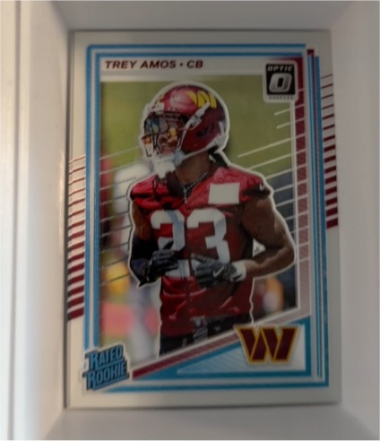 2025 Panini Donruss Optic Preview #369 Trey Amos — front