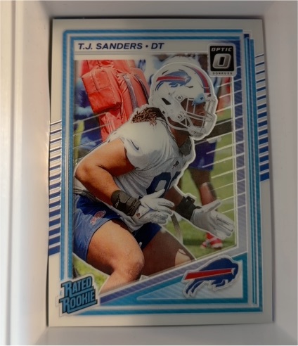2025 Panini Donruss Optic #226 T.J. Sanders — front