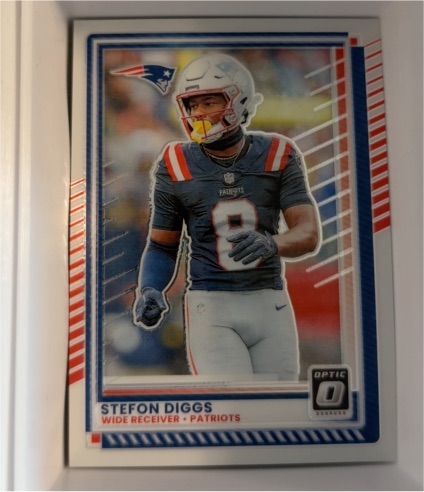 2025 Panini Donruss Optic #161 Stefon Diggs — front