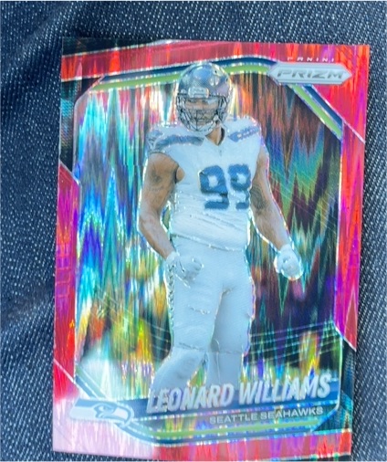2025 Panini Prizm #183 Leonard Williams — front