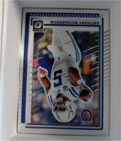 2025 Donruss Optic #72 Anthony Richardson — front