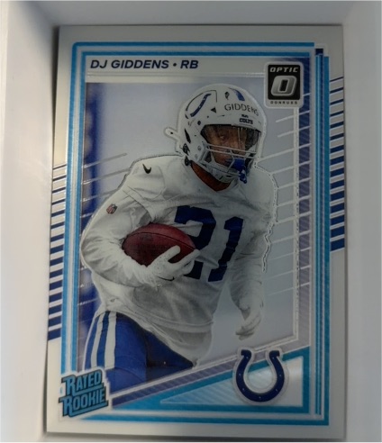 2025 Donruss Optic #258 DJ Giddens — front