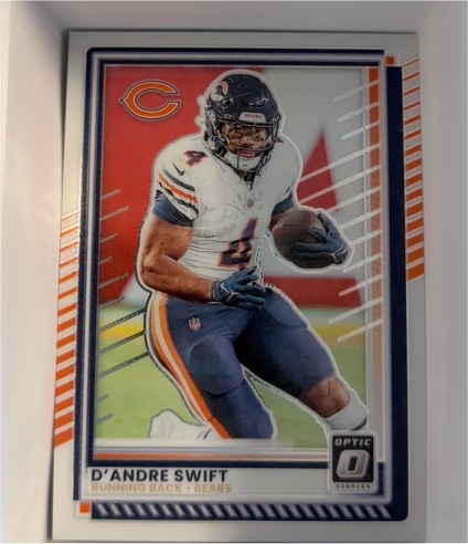 2025 Donruss Optic #154 D'Andre Swift — front