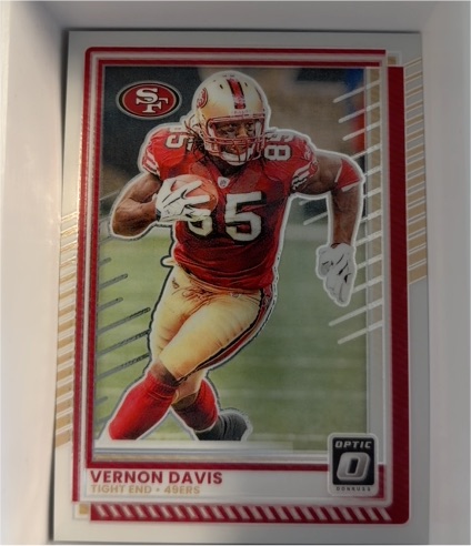 2025 Donruss Optic #137 Vernon Davis — front