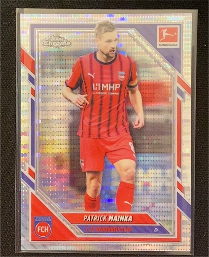 2024-25 Topps Chrome Bundesliga #41 Patrick Mainka — front