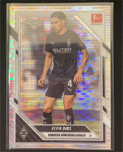 2025-26 Topps Chrome Bundesliga #62 Kevin Diks — front
