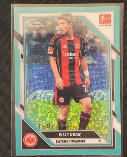 2024-25 Topps Chrome Bundesliga #40 Ritsu Doan — front