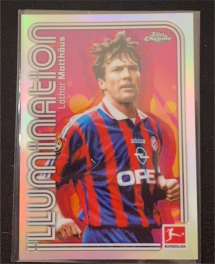 2025-26 Topps Chrome Bundesliga #ILU-7 Lothar Matthaus Illumination — front