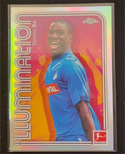 2025-26 Topps Chrome Bundesliga #ILU-16 Demba Ba Illumination — front