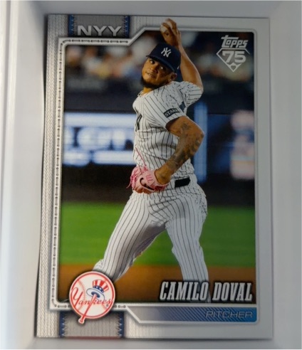 2026 Topps Series 1 #75 Camilo Doval — front