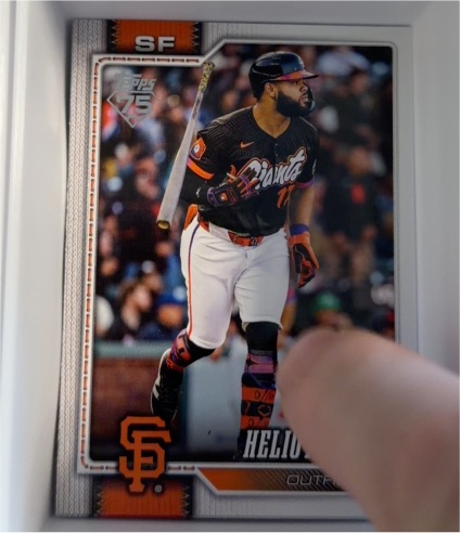2026 Topps Series 1 #8 Heliot Ramos — front