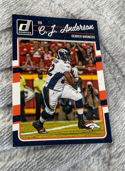 2016 Donruss #86 C.J. Anderson — front