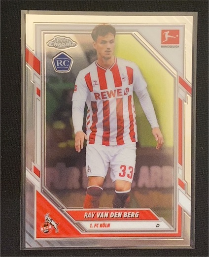 2025-26 Topps Chrome Bundesliga #52 Rav Van Den Berg — front