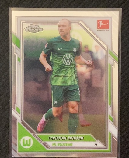 2025-26 Topps Chrome Bundesliga #100 Christian Eriksen — front