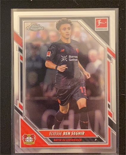 2022-23 Topps Chrome Bundesliga #21 Eliesse Ben Seghir — front