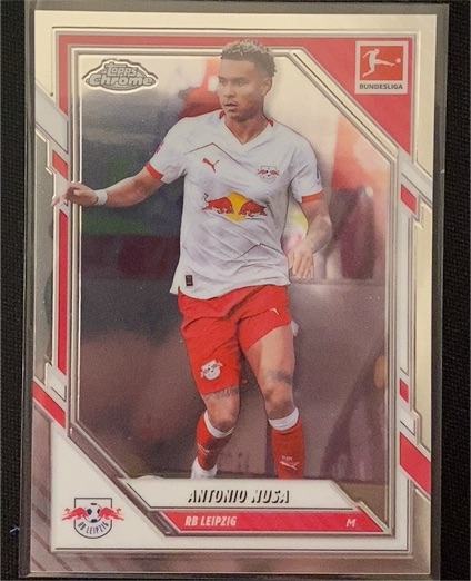 2024-25 Topps Chrome Bundesliga #60 Antonio Nusa — front