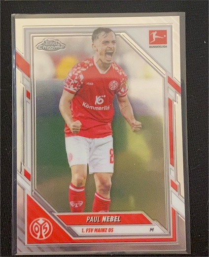 2024-25 Topps Chrome Bundesliga #71 Paul Nebel — front