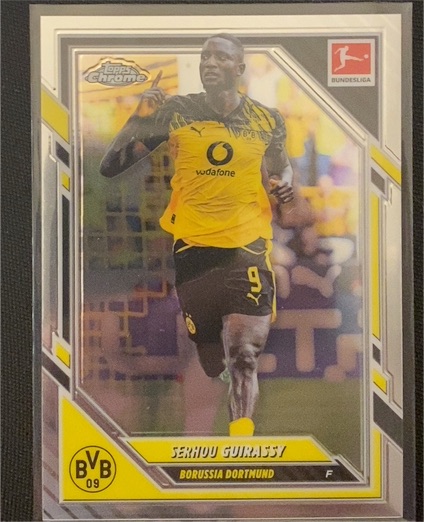 2024-25 Topps Chrome Bundesliga #59 Serhou Guirassy — front