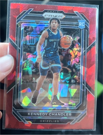 2022-23 Panini Prizm #235 Kennedy Chandler — front