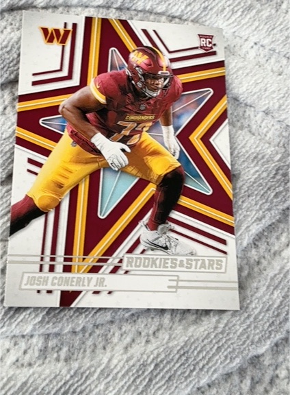 2025 Panini Rookies & Stars #145 Josh Conerly Jr. — front