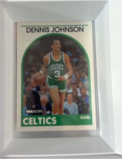 1989-90 Hoops #121 Dennis Johnson — front