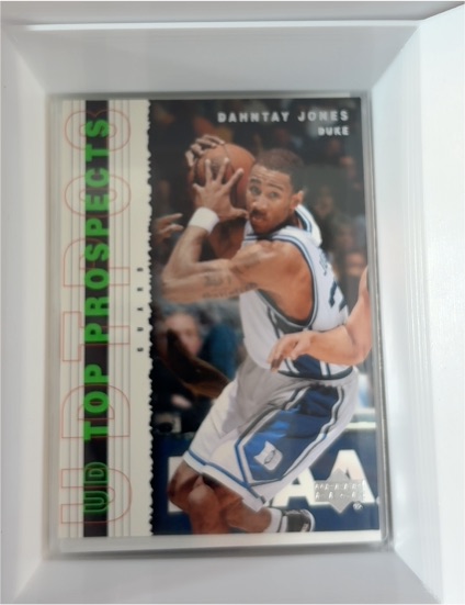 2003-04 Upper Deck Top Prospects #35 Dahntay Jones Duke Blue Devils — front