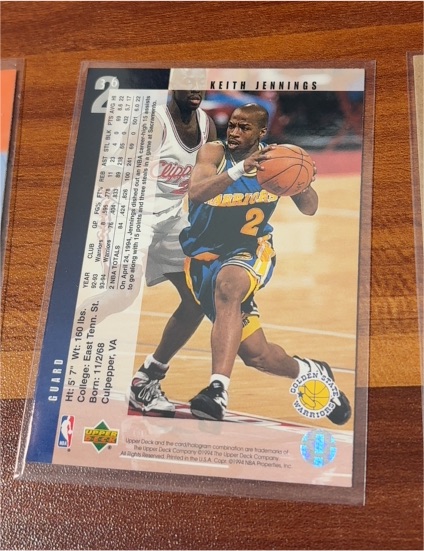 1992-93 Upper Deck #236 Keith Jennings — front