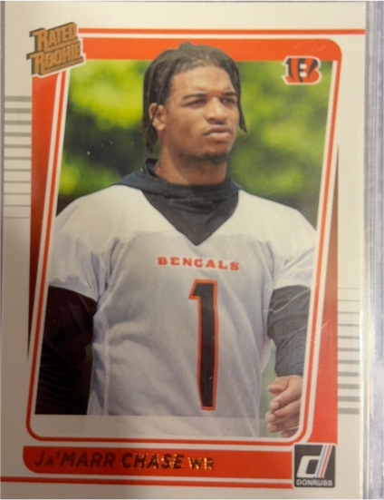 2021 Panini Donruss #262 Ja'Marr Chase — front