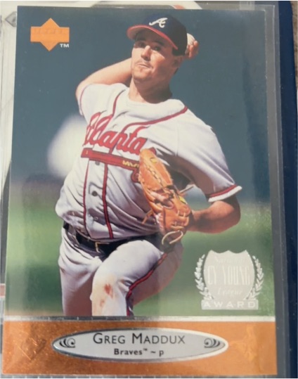 1996 Upper Deck #10 Greg Maddux — front