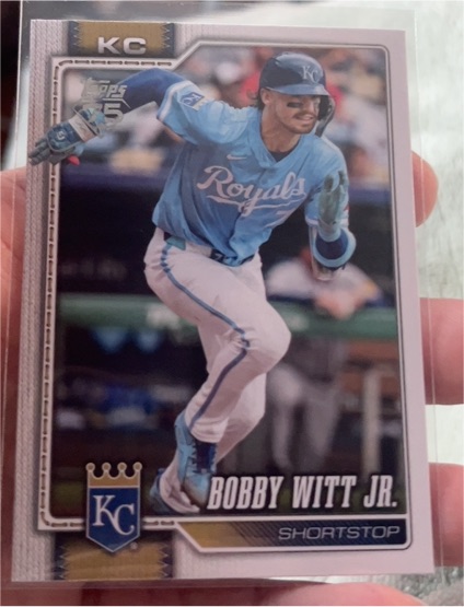 2026 Topps Series 1 #205 Bobby Witt Jr. — front