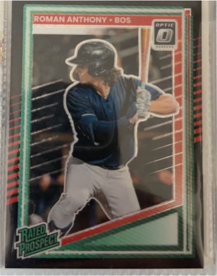 2025 Panini Donruss Optic #155 Roman Anthony — front