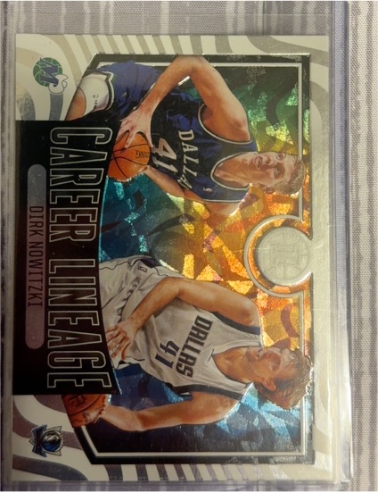 2020-21 Panini Illusions #12 Career Lineage Dirk Nowitzki — front
