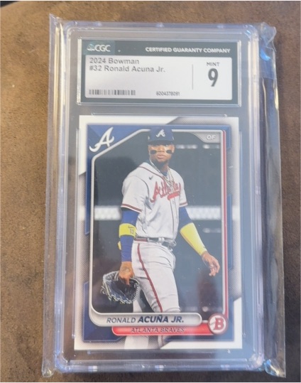 2024 Bowman #32 Ronald Acuna Jr. — front