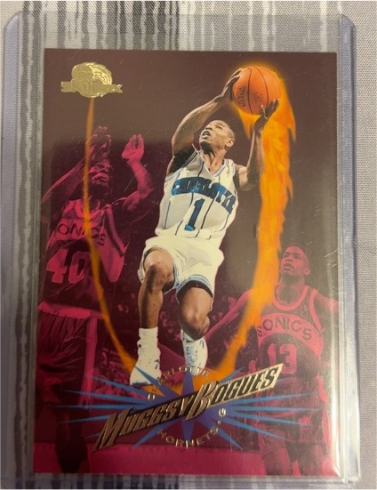 1995-96 SkyBox Premium #10 Muggsy Bogues — front