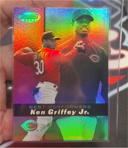 2000 Bowman's Best #100 Ken Griffey Jr. — front