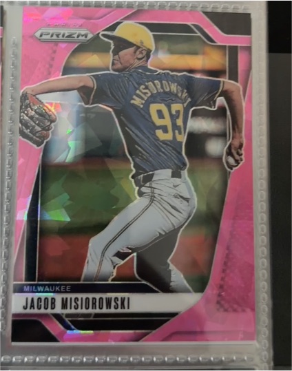 2025 Panini Prizm #4 Jacob Misiorowski — front