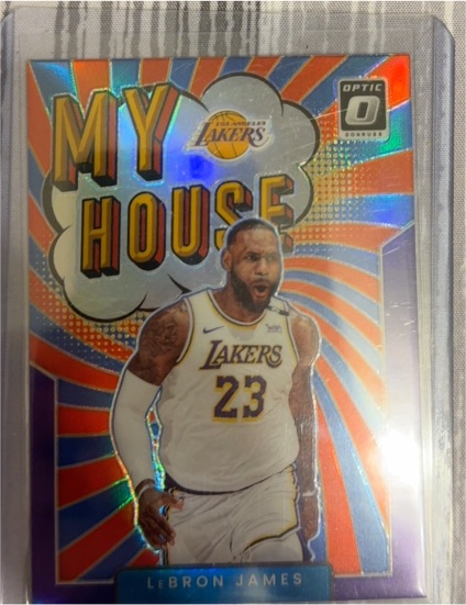 2021-22 Panini Donruss Optic #6 LeBron James My House — front