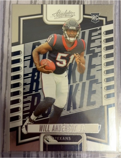 2023 Panini Absolute #103 Will Anderson Jr. — front