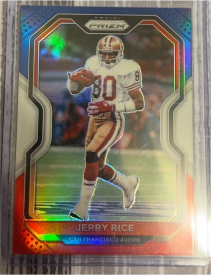 2020 Panini Prizm #291 Jerry Rice — front