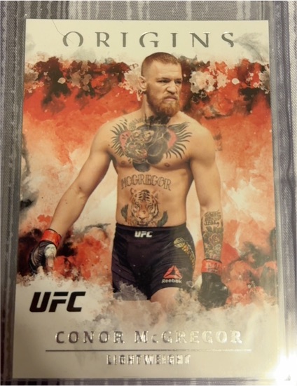 2021 Panini Chronicles UFC Origins #38 Conor McGregor — front