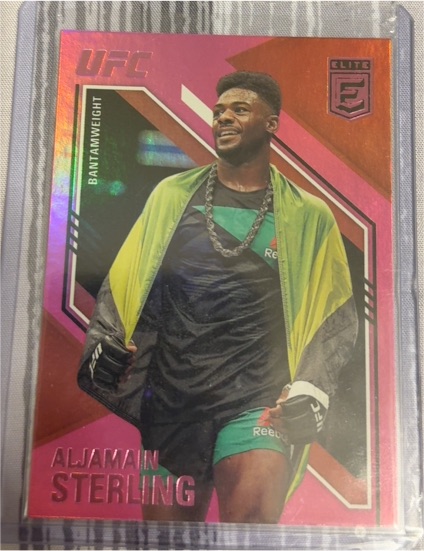 2021 Panini Chronicles Elite UFC #153 Aljamain Sterling — front