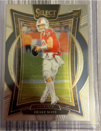 2024 Panini Select #27 Drake Maye — front