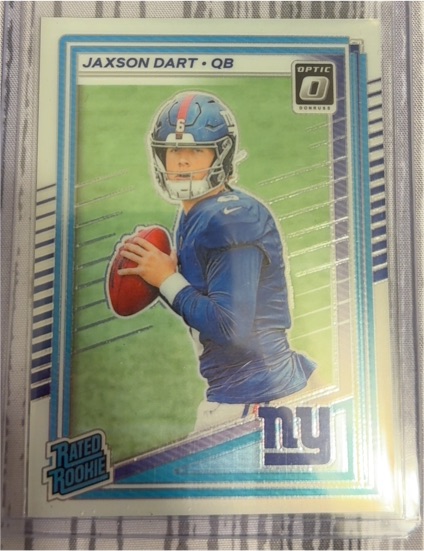 2025 Donruss Optic #273 Jaxson Dart — front