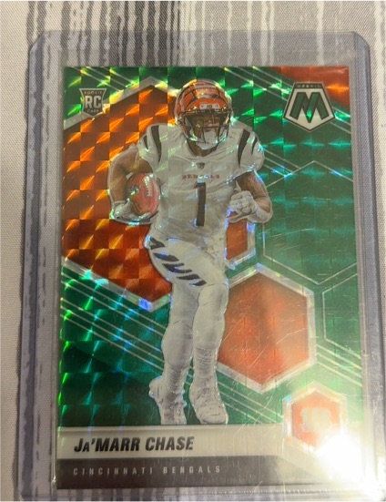 2021 Panini Mosaic #307 Ja'Marr Chase — front