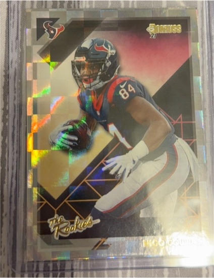 2021 Panini Donruss The Rookies #TR-NCO Nico Collins — front