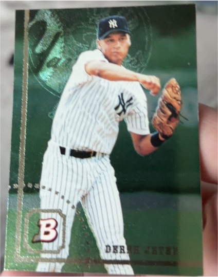 1994 Bowman #376 Derek Jeter Foil — front